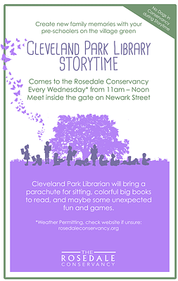 Cleveland Park Library Story time at Rosedale